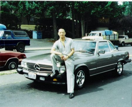 It's me Trung Luu here in 1999 with my Benz.