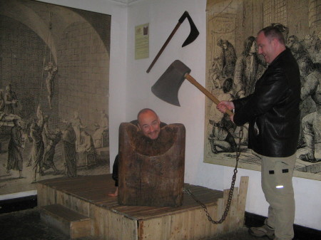 Only a flesh wound!!! London Dungeon '05
