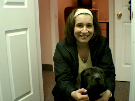 Me and my doggie Chelsea