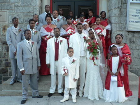 The wedding party