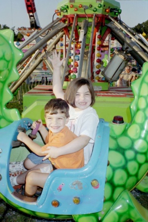 My 2 kids at the fair Summer 2005