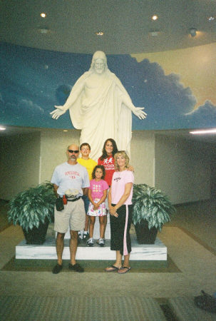 Me and Family at Temple in St. George, Utah 2005