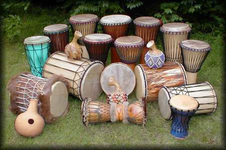 Percussion touring drums