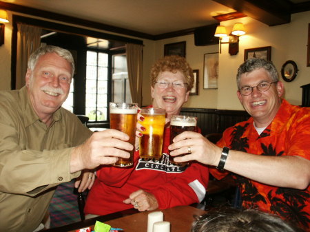 Dad, Mom & I - Vacation in Scotland