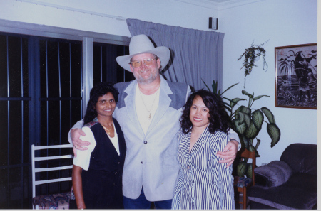 1996 In Country Kuwait with Friend and Wife