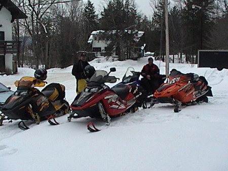 Snowmobiling in Quebec