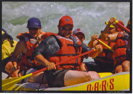 Rafting on American River