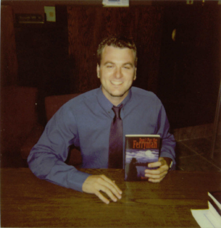 Marcus at book signing