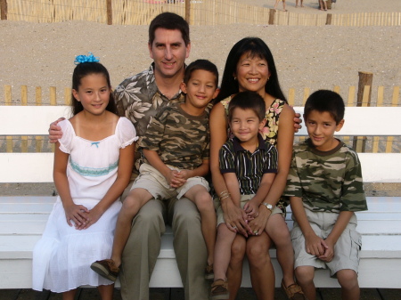 Caruso Family in Rehoboth, DE 2005