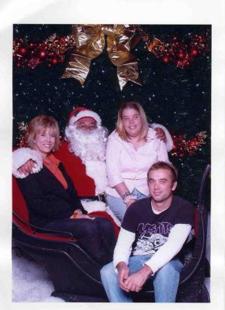 Christmas '05  - Me and 2 of my kids