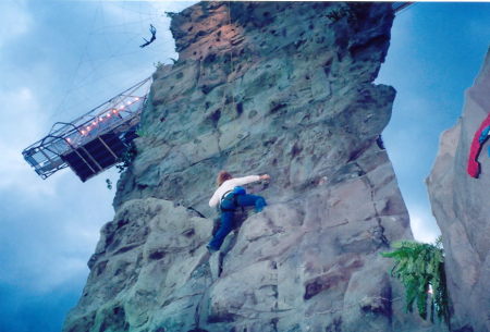rock wall climb-2004