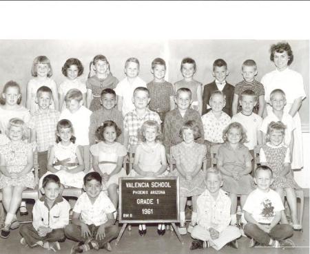 Valencia School - First Grade - 1961