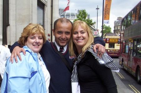 Me, Rami and Kathy in London