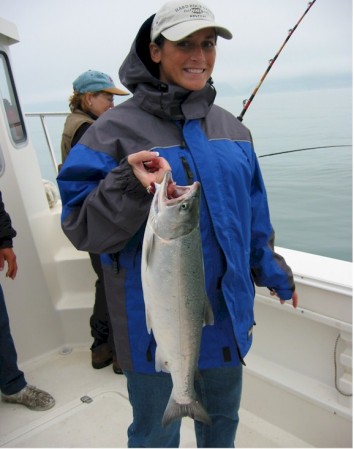 Salmon Fishing in Alaska Sep 2005