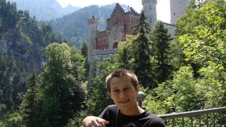 Neuschwanstein castle in Germany