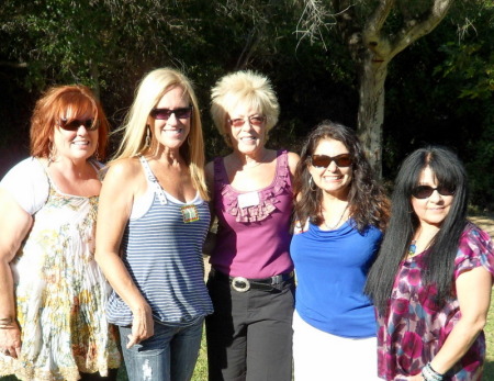 Jeanie, Lana, Linda, Sandy, and Ri-TA.