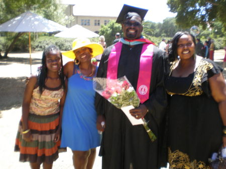 My sisters, niece, and i at my graduation 2008