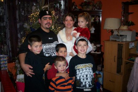 Me And My Family At My In Laws House.