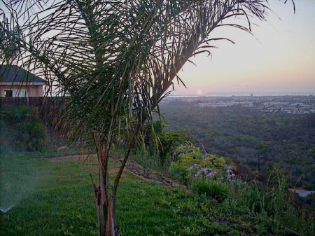 Sunset from my house's back yard SD