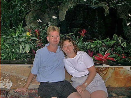 Glen & I on vacation in FL in 2000