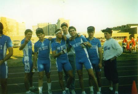 College bike race 1987