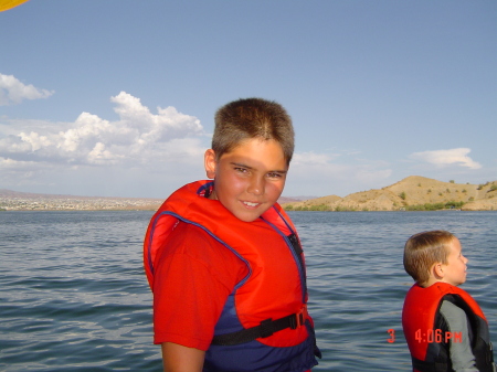 Trevor in Havasu