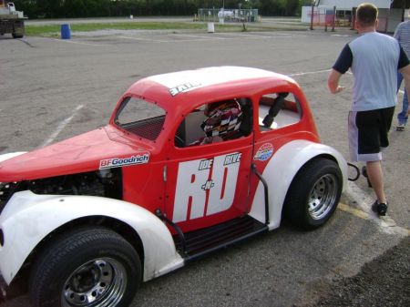 Legend Car with Mike