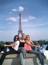 College friends in Paris