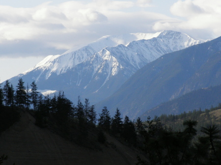 Looking South From Lillooet B.C. - April 2006