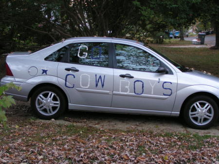 My COWBOYS car