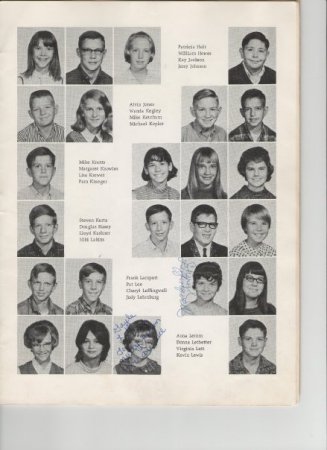 Earl Grover's album, O Henry Yearbook 1967-68
