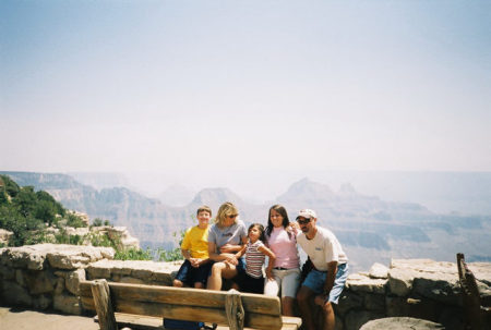 My Family at Grand Canyon, Arizona, 2005