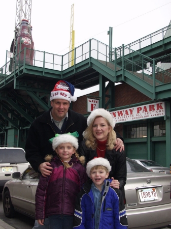 Christmas 2004 at Fenway Park