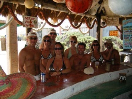 Hanging with best friends in Cozumel May 2008