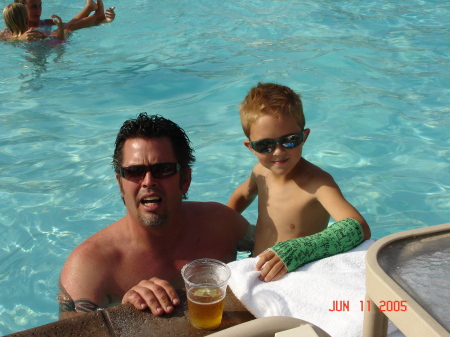 Me and my son Dylan, Hunington Beach