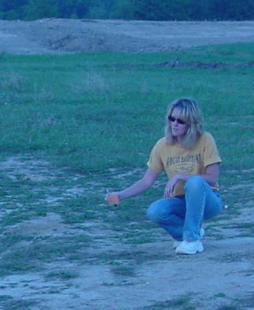 Getting ready to dig a Pond ~ '04