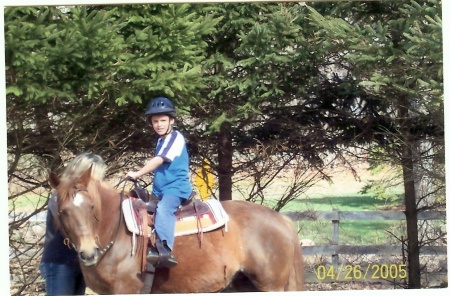 YOUNGEST AND HIS PONY