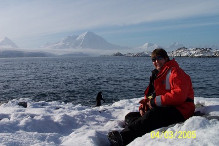 Me at Palmer Station, Antarctica