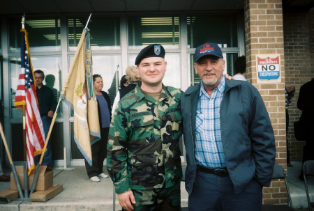 Michael and dad