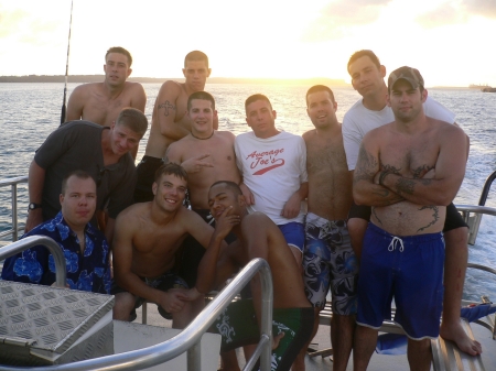 Boat trip in Guam