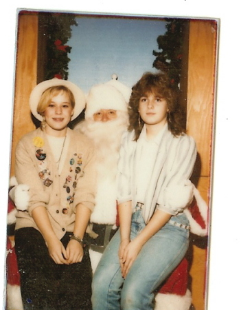 Kim Dulick and me in 1984