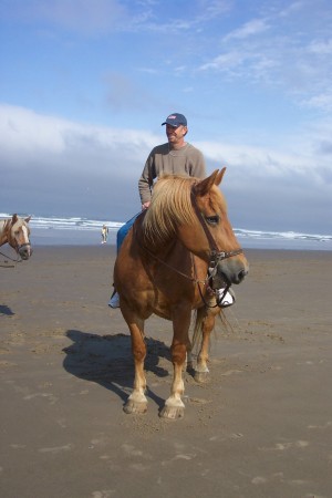 Terry on horse