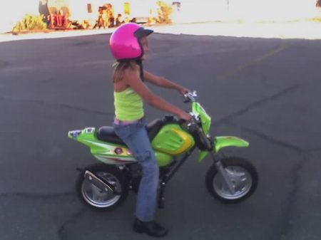 My girl's first motorcycle