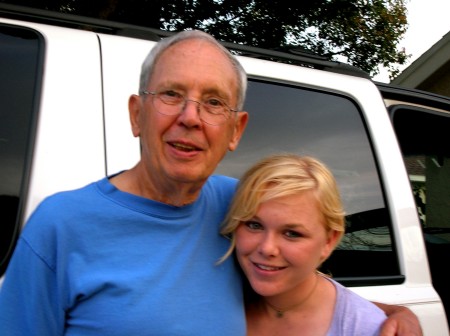 Erin and my dad.  Spring 2006