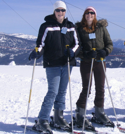 skiing at squaw