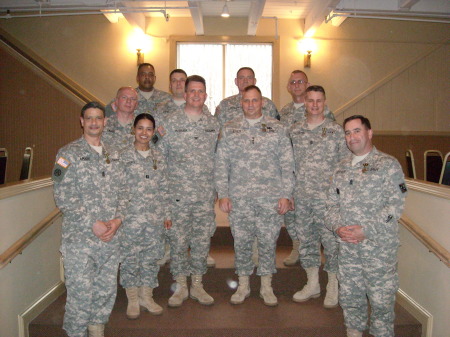 Some of my Soldiers and me with LTG Stultz