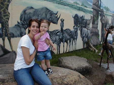 Me and my daughter summer 2005
