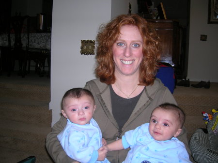 my sister and her twins