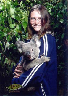 Eryn and Koala