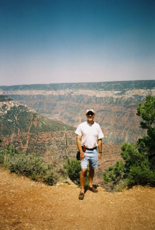 Me at Grand Canyon, Arizona, 2005